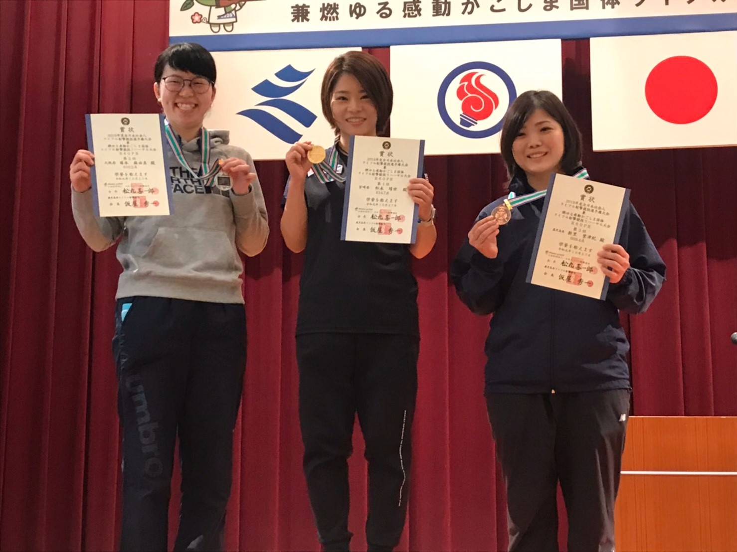 20191025全日本社会人ライフル選手権松本選手1