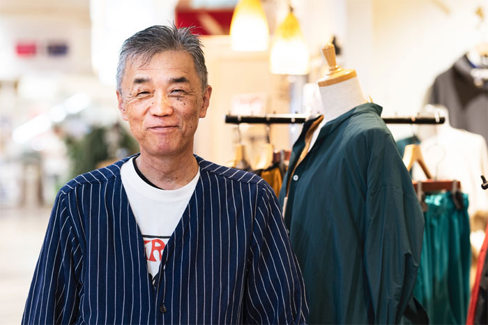 Hirohisa Hashimoto at his store, Coco Lond