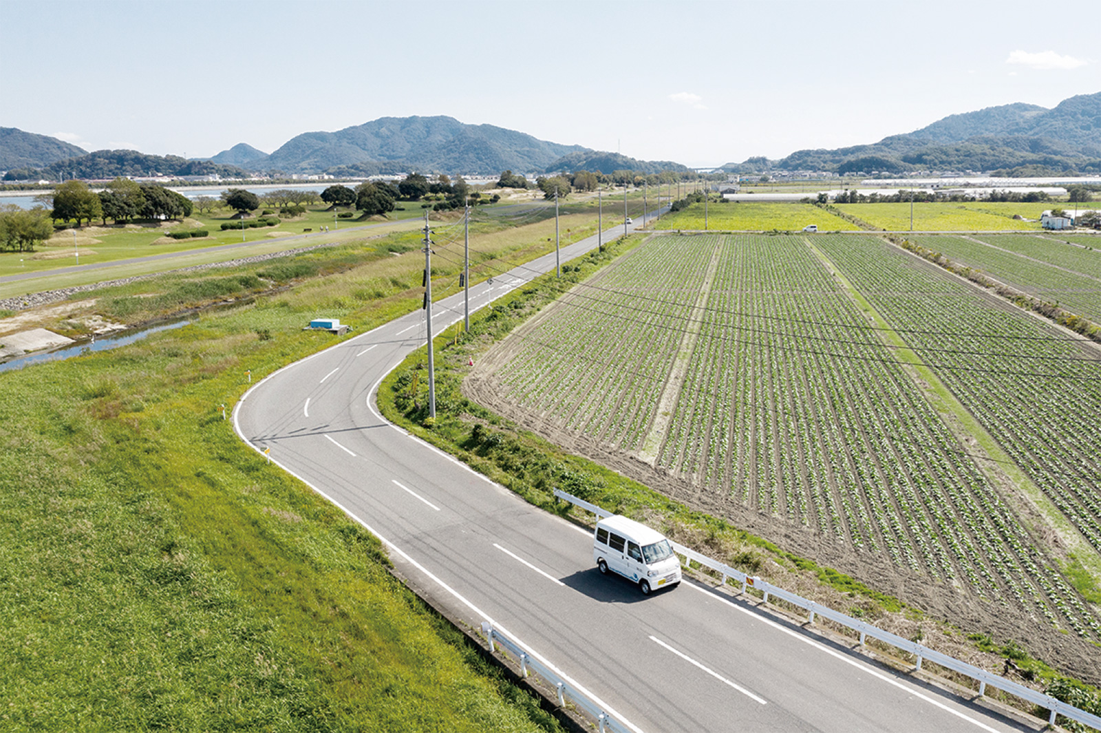 いちごから贈られた電気自動車