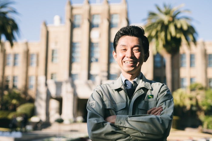 Takafumi Kaneko, who heads Miyazaki prefectural government's efforts to support new farmers